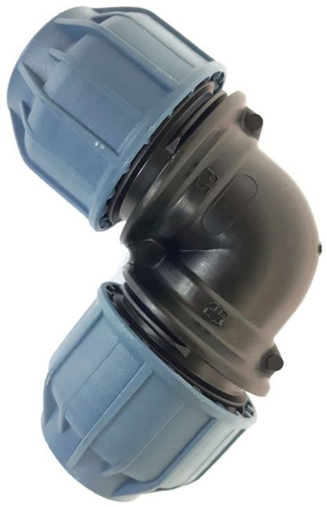 Kolano PE 25 25-25 skręcane Złączka na rurę PE 25 Elysee (kolano PE 25 ...