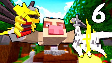 Minecraft Pokecube Survival ARCEUS GIRATINA AND SLAKOTH