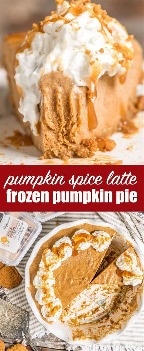 Frozen Pumpkin Pie No Bake Pumpkin Dessert Recipe With Gelato