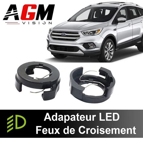 2x Adaptateurs LED Feux De Croisement Ford Kuga 2 Phase 2 2016 2020