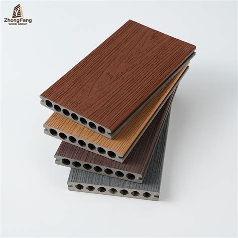 Fireproof Asa Wpc Co Extruded Decking For Widely Used In Household