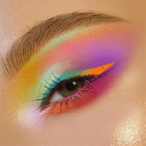 Rainbow makeup ️