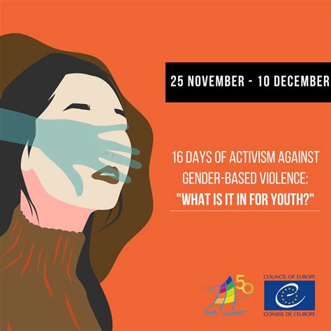 Ideas Of 16 Days Of Activism Against Gender Based Violence Youth