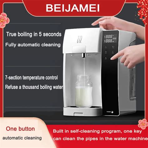 Mini Potable Flavored Water Dispenser With 3s Constant Heat Desktop Electric Kettle For Hot And