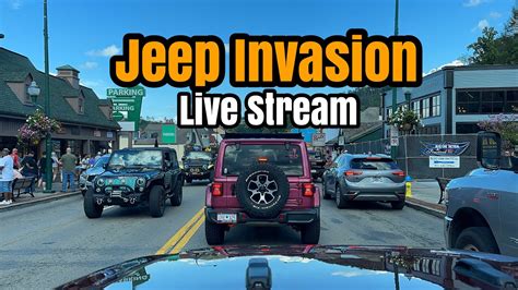 Gatlinburg Great Smoky Mountain Jeep Invasion 2022 YouTube