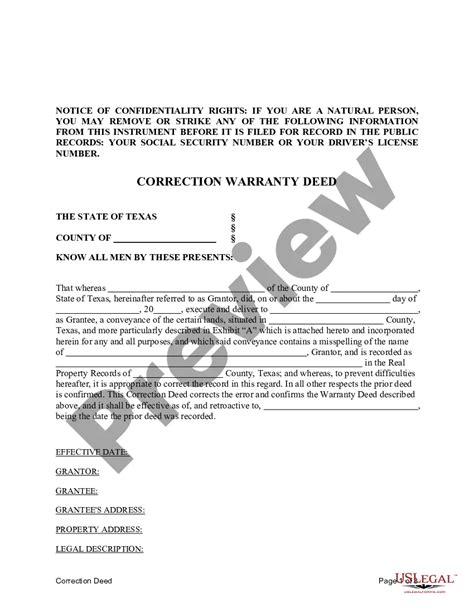 Tx Deed Form With Notary Us Legal Forms