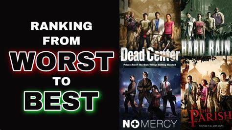 All 14 Left 4 Dead Campaigns Ranked From Worst To Best Youtube