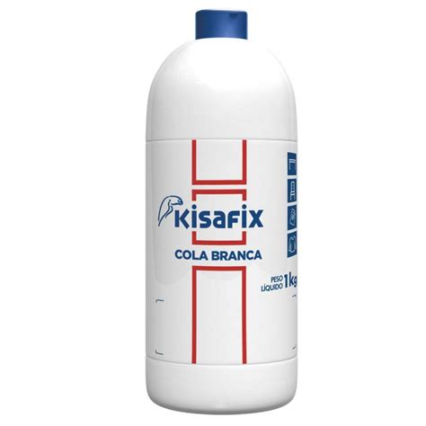 Cola Branca Kisafix Extra Adesivo PVA 1kg