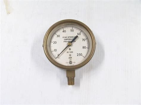 Vintage Pressure Gauge Ebay