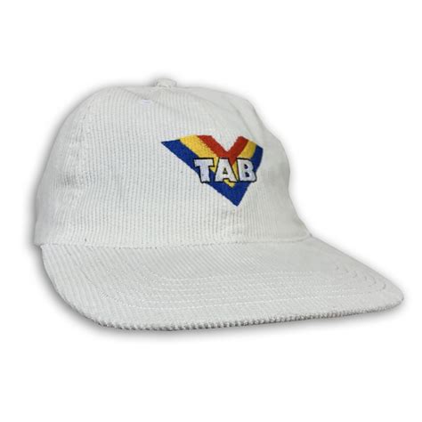 Vintage Tab White Cord Hat Uncle Reco