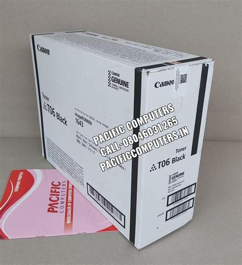 Imagerunner Canon T06 Black Toner Cartridge, Compatible Model Name ...