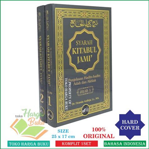 Jual Syarah Kitabul Jami KOMPLIT 1SET Isi 2 Buku Penjelasan Hadits