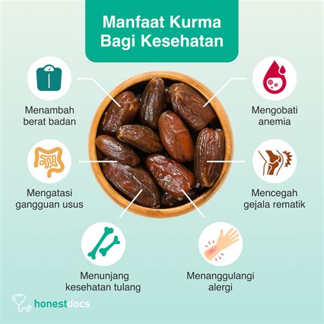 22 Manfaat Kurma Bagi Kesehatan Terbukti HonestDocs