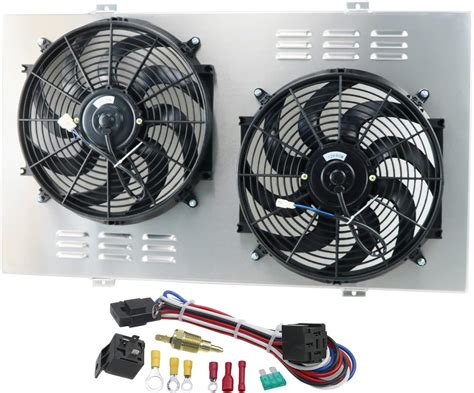 Amazon AluKuhler Radiator Shroud Electric Fan For 1988 2000 Chevy