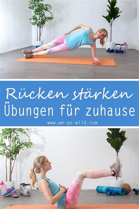 Rückentraining ohne Geräte 11 effektive Übungen für den Rücken