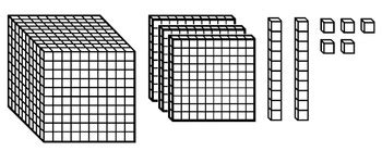 Place Value Clip Art Base 10 Blocks Number Lines Dice Dominoes More