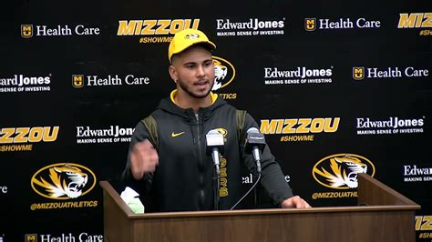 Full Press Conference With Mizzou Running Back Cody Schrader Ahead Of