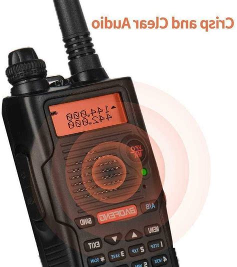 Handheld Radio Scanner Police Fire Transceiver Portable Antenn