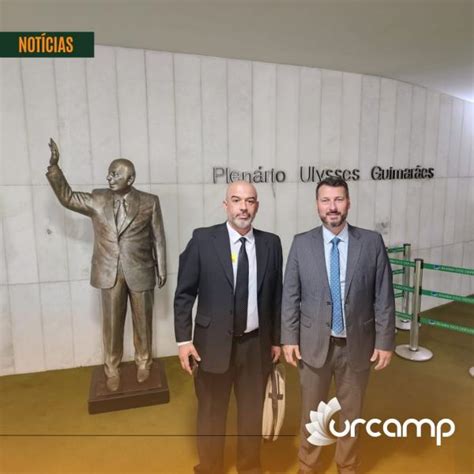 Presidente Da Fat E Reitor Da Urcamp Cumpre Agendas Em Bras Lia