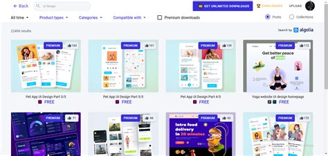 7 Tempat Website Mencari Inspirasi Untuk UI Designer User Interface