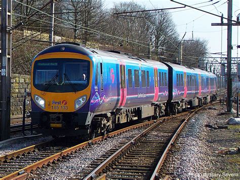 Class 185 133 Draws Into Platform 4c At Preston Station Thursday 23rd March 2017 Photo By