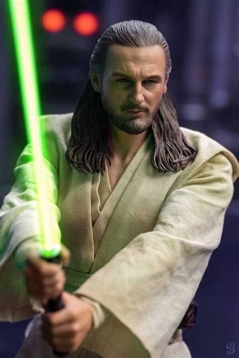 Hot Toys Star Wars Episode I Qui Gon Jinn 1 6 Scale Figure Final Product Images