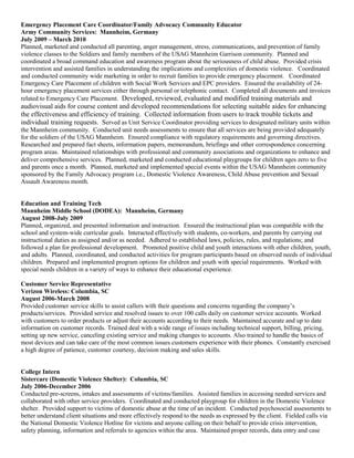 Resume Updated Mine With Changes PDF