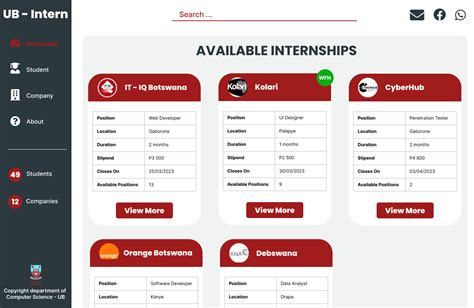 Github Govandbt Internship Website