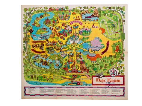 Map of the Magic Kingdom at Disney World | Smithsonian Institution