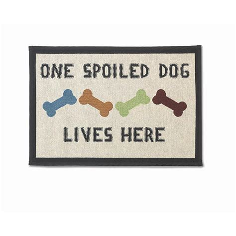 PetRageous One Spoiled Dog Lives Here Tapestry Placemat - Pet Valu