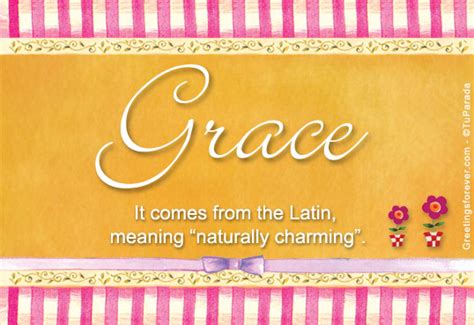 Grace Name Meaning Grace Name Origin Name Grace Meaning Of The Name