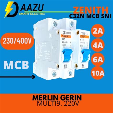 Jual Mcb W Mcb W Mcb W Mcb Zenith C C C C Mcb Listrik