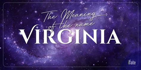 Who Named Virginia History Of Virginia Snli