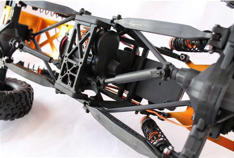 DRIVE FLY MODELS DF 4J CRAWLER XXL RTR GRAU 4WD 1 10 MIT BELEUCHTUNG