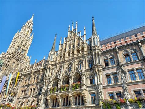 El Nuevo Ayuntamiento De Munich Foto De Archivo Imagen De Cielo