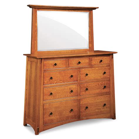 Simply Amish MEMCM MC Bedroom McCoy Mule Chest Mirror Hickory Park