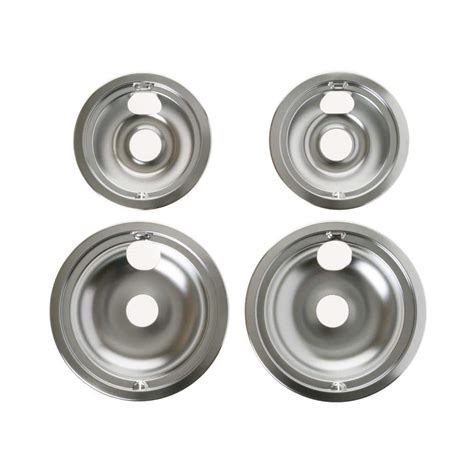 Ge Range Drip Bowlpan For Ge Hotpoint 4 Pack Ge68c The Home Depot