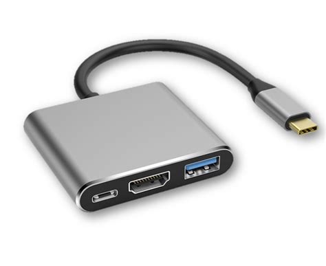 Przejściówka Adapter 3w1 Hub Usb C Hdmi 4k Ver2020 Sklep Opinie