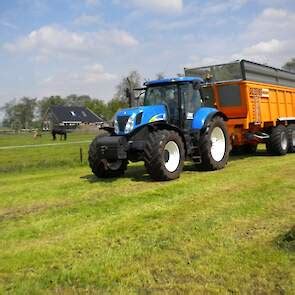 New Holland Dezeure Silagewagen Afgeleverd Bij Kort Trekkerweb Nl