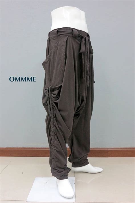 Ommme Harem Pants 001 Brown Color By Ommme On Etsy Harem Pants