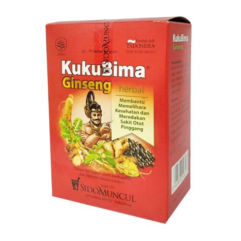 Jamu Kuku Bima Tl Sidomuncul Isi Sachet Lazada Indonesia