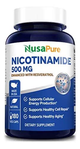 Nicotinamida Con Resveratrol Mg C Psulas Nusapure Cuotas