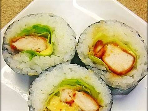 Chicken Tender Teriyaki Sushi Rolls Recipe by cookpad.japan - Cookpad