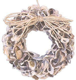 Mixed Sea Shells Wreath Dia Mud Pie Nautical Wreath Shell