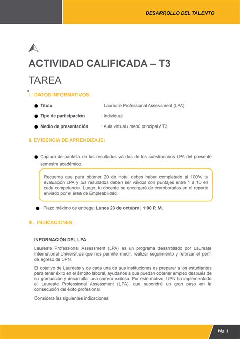 Formate De Tarea T Actividad Calificada T Tarea I Datos