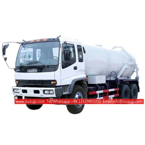 6x4 ISUZU FVZ 18000liters Vacuum Sewage Suction Truck Isuzu Truck