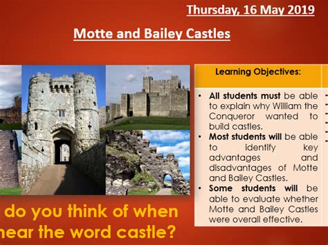 Motte And Bailey Castles Teaching Resources