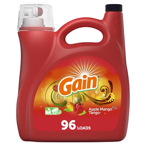 Gain Apple Mango Tango Liquid Laundry Detergent Fl Oz Loads