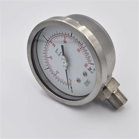 MANOMETRO GLIC DN4 0 350BAR SS316 INF1 2 ITEC Instrumentación Industrial