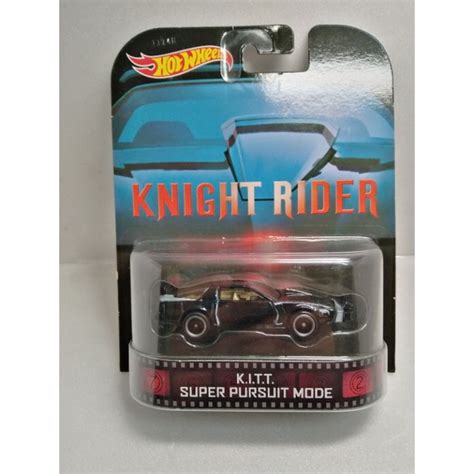 Hot Wheels Retro K I T T Super Pursuit Mode Shopee Malaysia